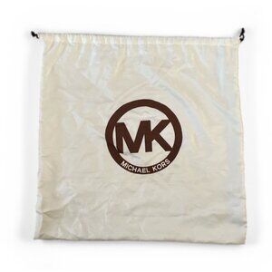 Michael Kors Satin Purse  Drawstring Dust Bag 21” x 21”  Ivory